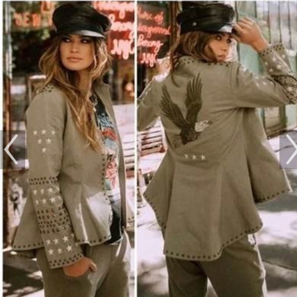 🌸NWT SPELL EAGLEBACK MATINEE JACKET Sz Med (Swap or trade or buy)